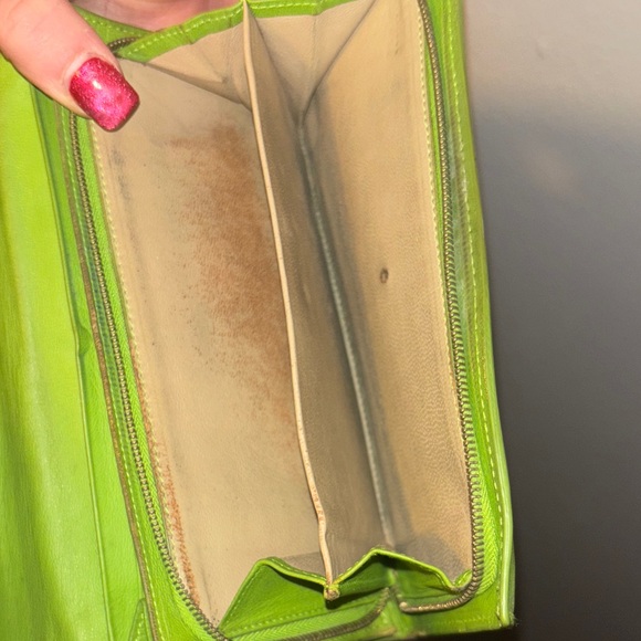 Bottega Venetia Green Woven Leather wallet - Picture 13 of 13